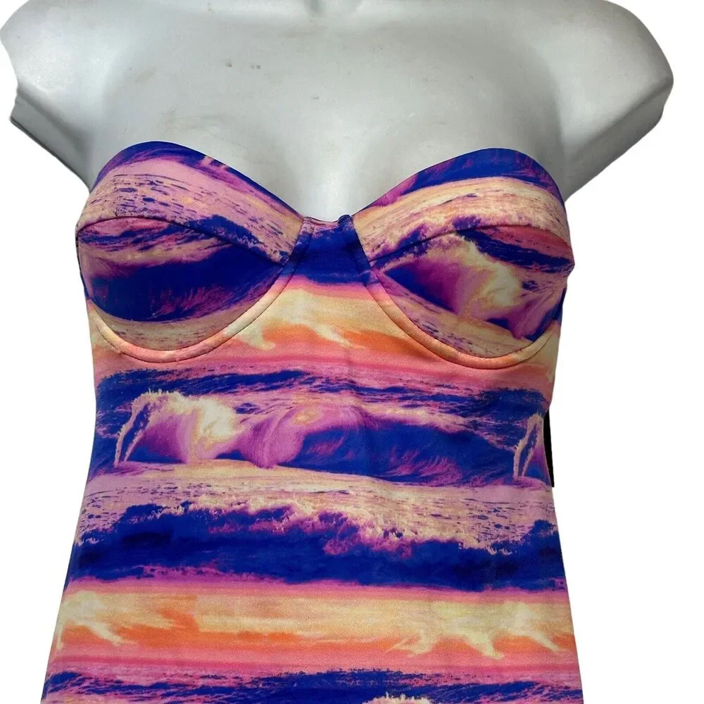 Juicy couture pink swim cover up ocean dress Size XS